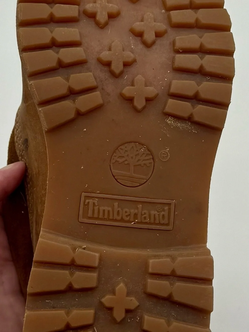 Timberland Brown Suede Lace-Up Work Boot